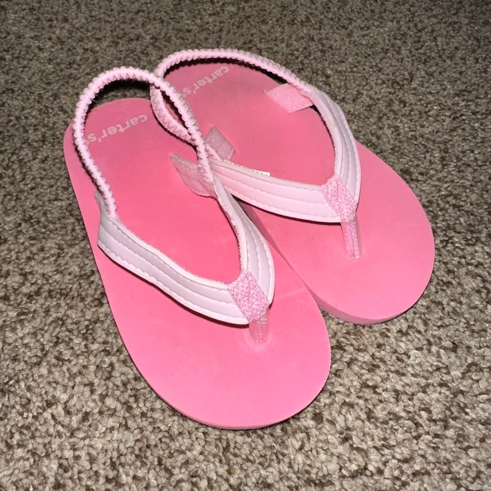 Carter's Pink Flip Flops